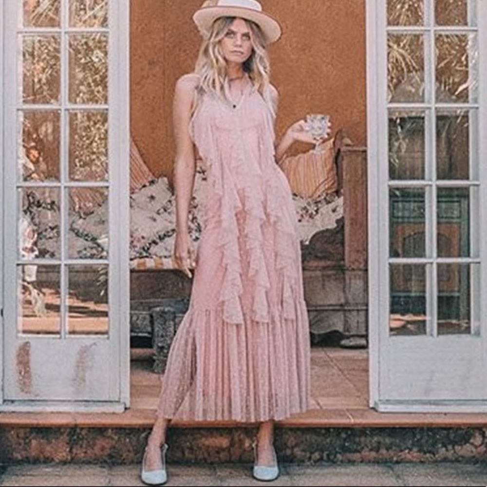 Spell Luna Mesh Gown ✨